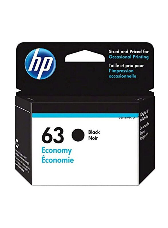 

HP 63 Black Ink Cartridge