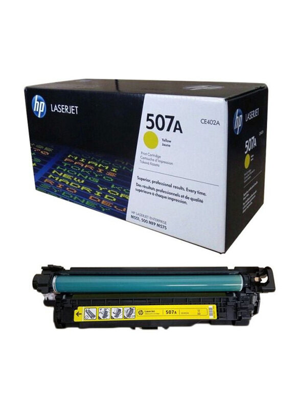 

HP 507A Yellow LaserJet Toner Cartridge for HP CE402A