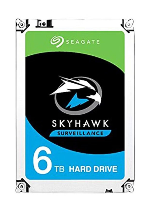 

Seagate 6TB HDD 3.5-Inch 5900Rpm Sky Hawk Internal Hard Drive, ST6000VX001, Multicolour