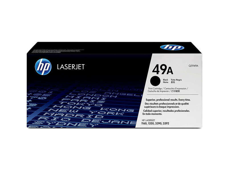 

HP 49A Original LaserJet Toner Cartridge Black