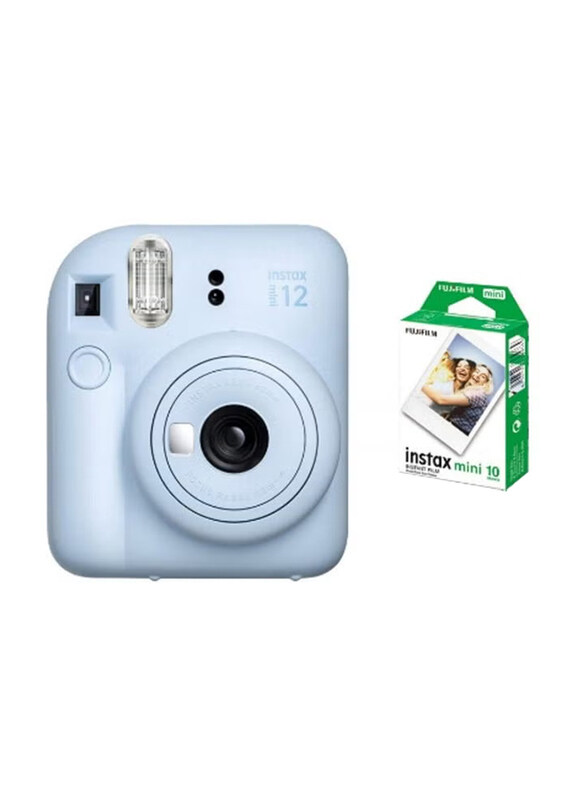 

Fujifilm Instax Mini 12 Instant Film Camera with 20 Films, 16 MP, Pastel Blue