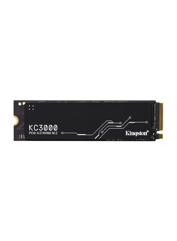 

Kingston 1024G Kingston KC3000 NVMe 1 TB Internal SSD M.2 PCIe, SKC3000S, Black