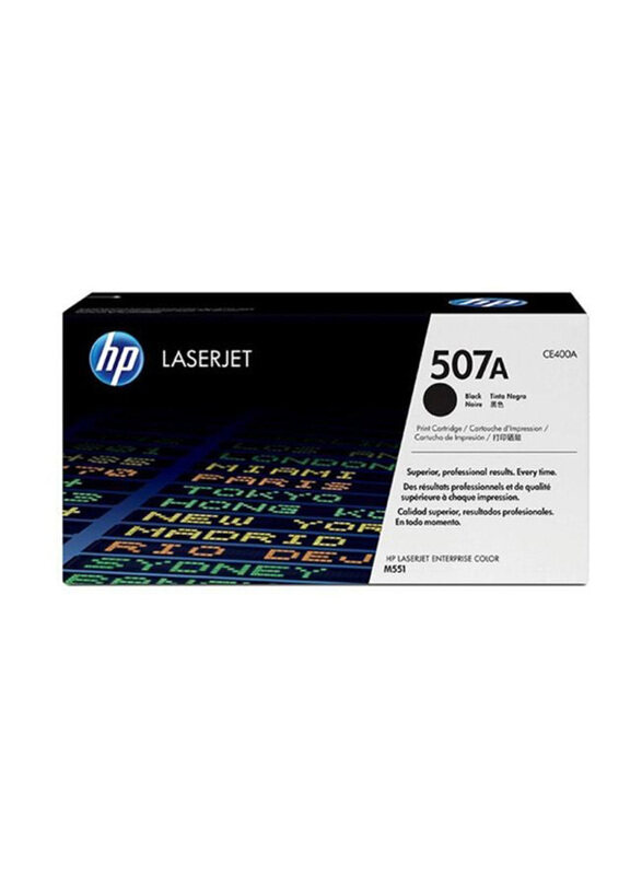 

HP 507A Black LaserJet Toner Cartridge