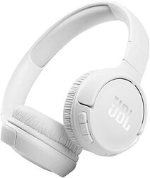 Tune 510Bt Wireless On-Ear Headphones - Pure Bass - 40H Battery - Speed Charge - Fast Usb Type-C - Foldable White