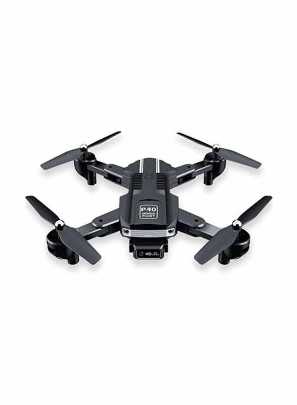 

Generic Pihot P40 Plus Dual Lens 4K + ESC Lens Drone, Black