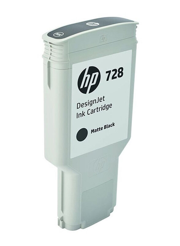 

HP 728 Matte Black DesignJet Printer Ink Cartridge
