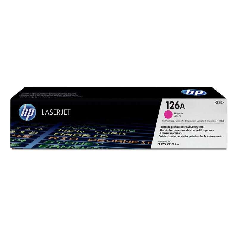 HP 126A Laser Jet Toner Print Cartridge Magenta