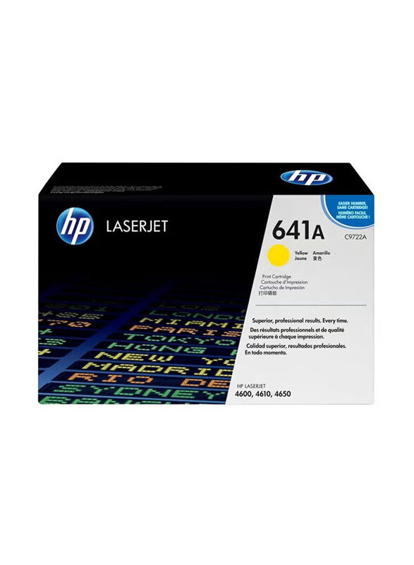 

HP 641A Yellow LaserJet Toner Cartridge