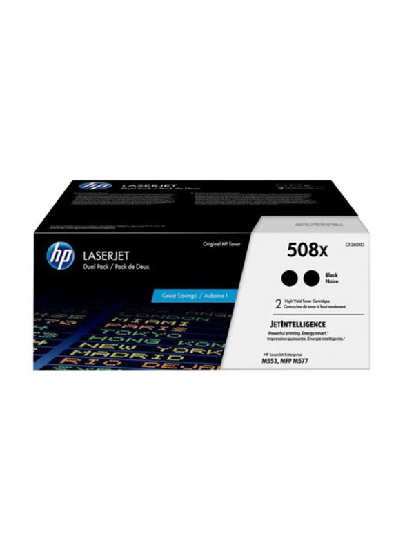 

HP 2-Piece 508X Black Cartridge Toner Set