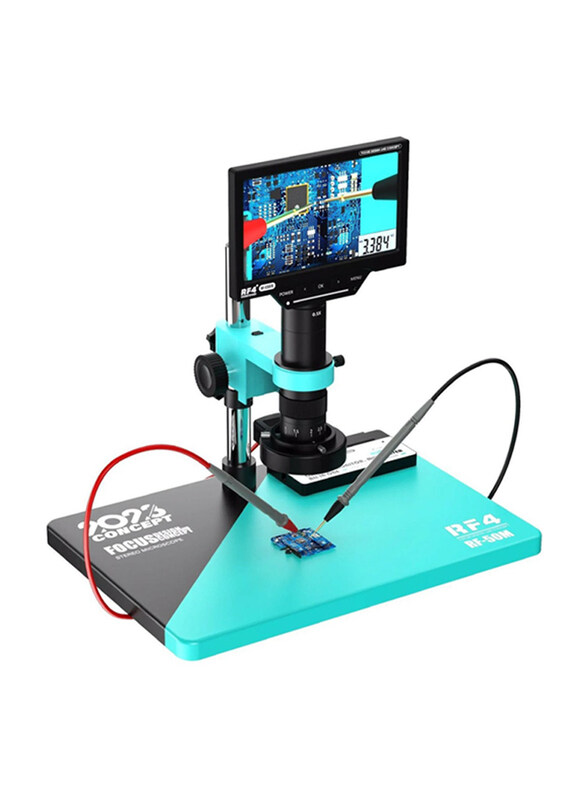 

Moliz High Definition Camera with Built-in LCD Screen Video Microscope, RF4-50M, Multicolour