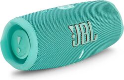 Charge 5 Portable Speaker - Built In Powerbank - Powerful Pro Sound - Dual Bass - 20H Battery - Ip67 Waterproof Teal