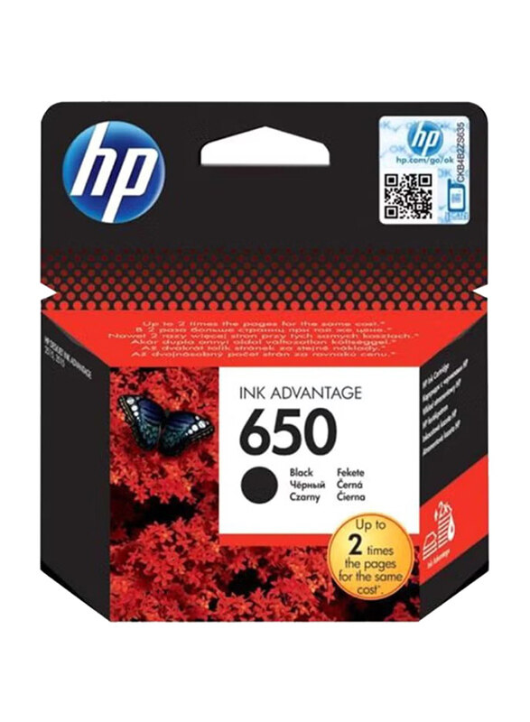 

HP 650 Black Ink Advantage Toner Cartridge