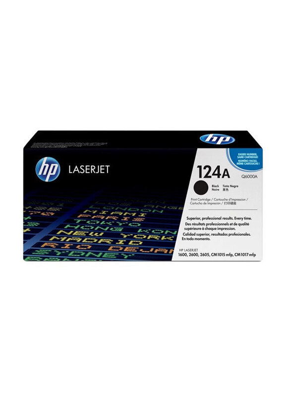 

HP 124A Black LaserJet Toner Cartridge