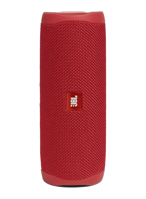 Jbl Flip 5 Portable Waterproof Speaker, JBLFLIP5RED, Red