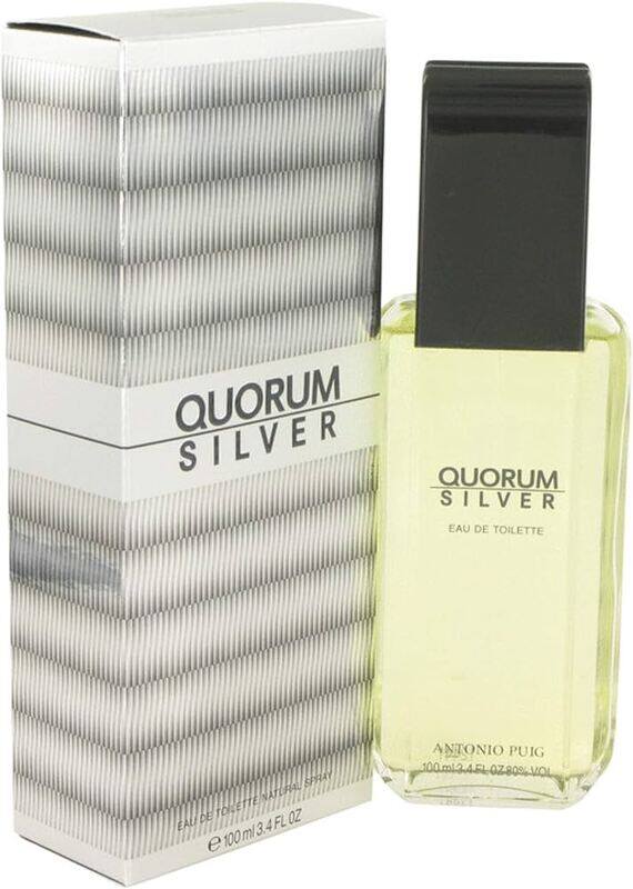 Puig Quorum Silver EDT (M) 100ml