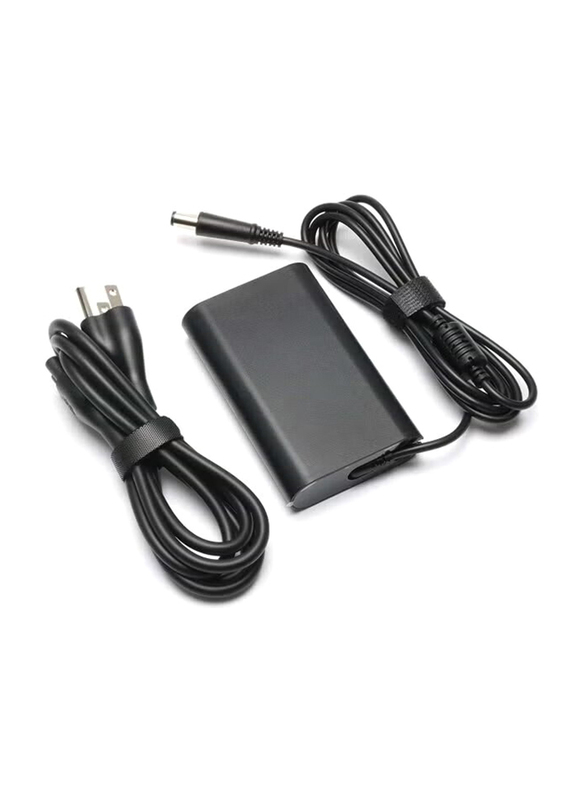 Dell 65W Replacement AC Adapter with Cable for Laptops, LA65NM130, Black