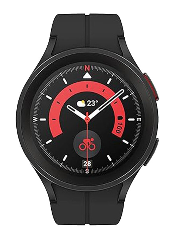

Samsung Galaxy Watch 5 Pro 45mm Smartwatch with Bluetooth & GPS, Black