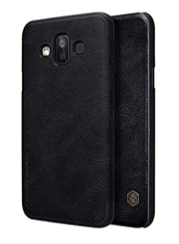 Q in Series Book Leather Case Cover Samsung Galaxy J7 Duo