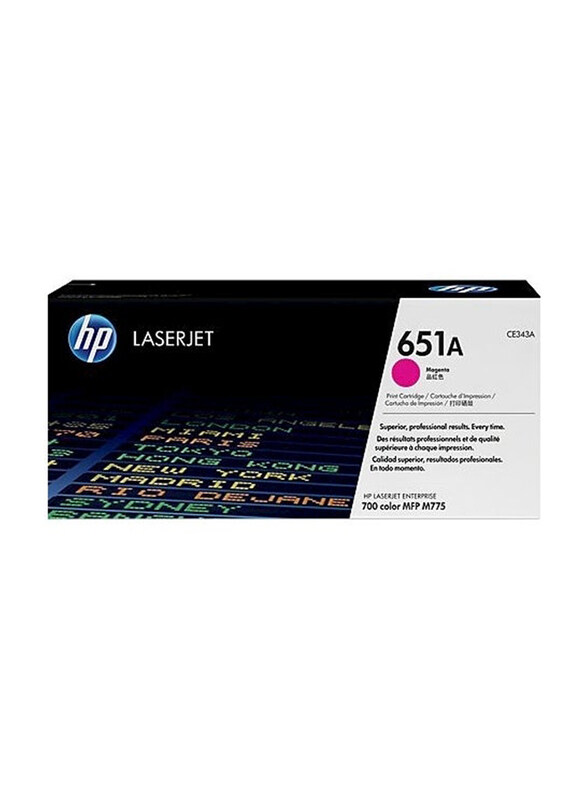 

HP 651A Magenta Laserjet Toner Cartridge