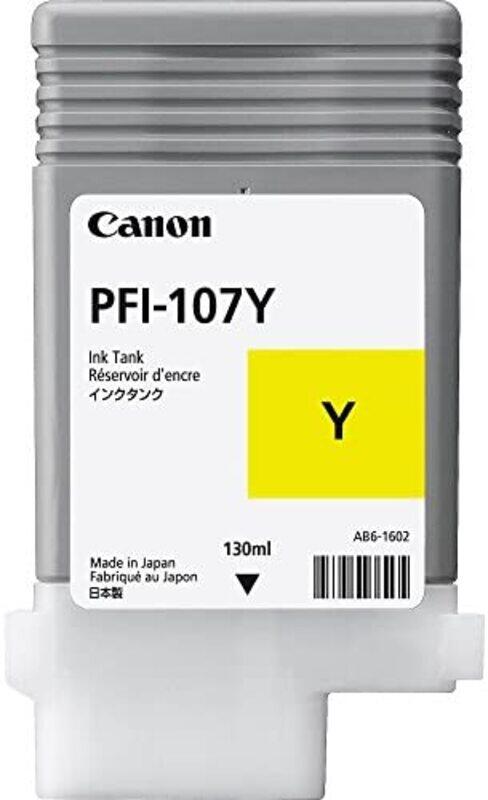 

Canon PFI 107 Plotter Ink Tank Cartridge Yellow