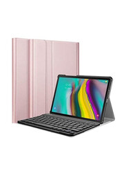 Wireless English Keyboard Case Cover for Apple iPad Mini 6 Touch, Gold
