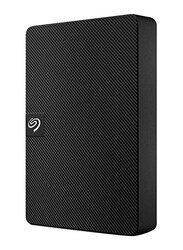 Seagate 5TB HDD Expansion External Portable Hard Drive with Rescue, USB 3.0, STKM5000400, Black