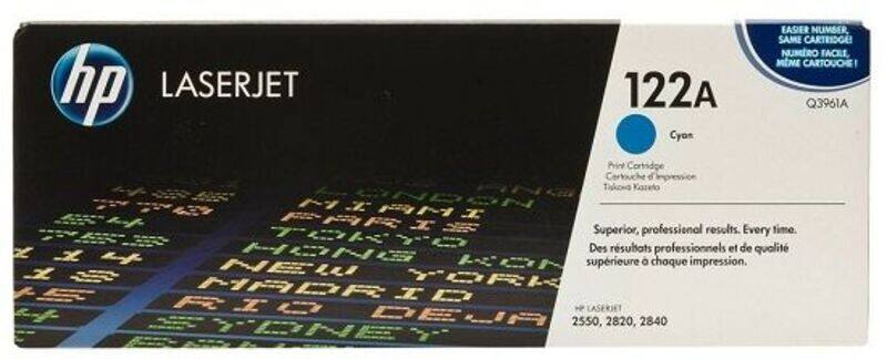 

HP 122A Original LaserJet Toner Cartridge Cyan