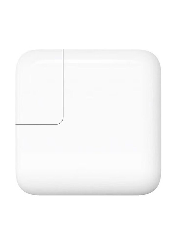 Apple 29W USB Type-C Power Adapter for MacBooks and iPhones, MJ262B/A, White