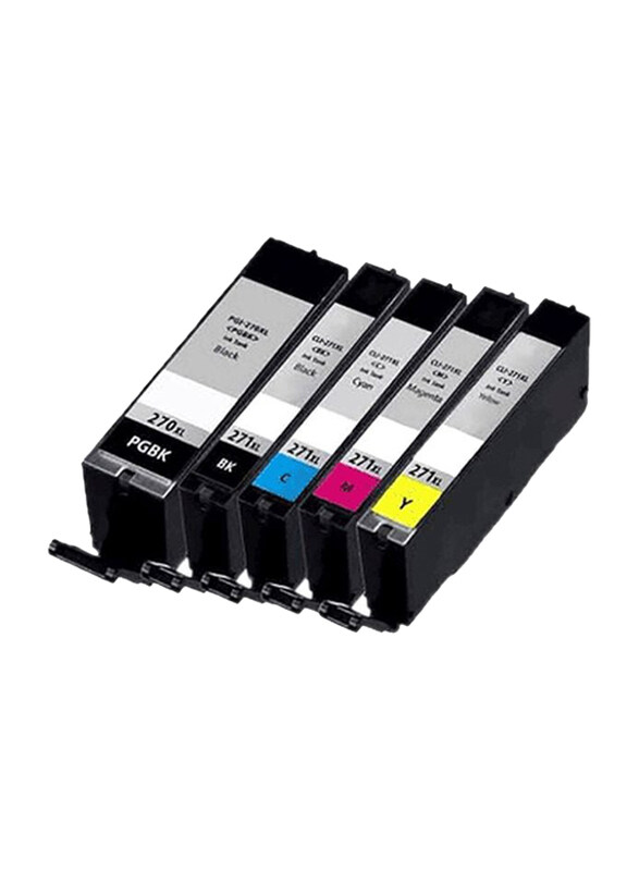 

Canon 271-XL Multicolour Printer Ink Cartridge Set, 5 Pieces