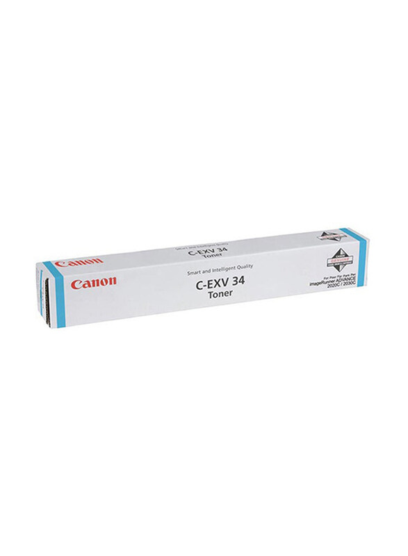 

Canon C-EXV34 Cyan Smart & Intelligent Toner Cartridge