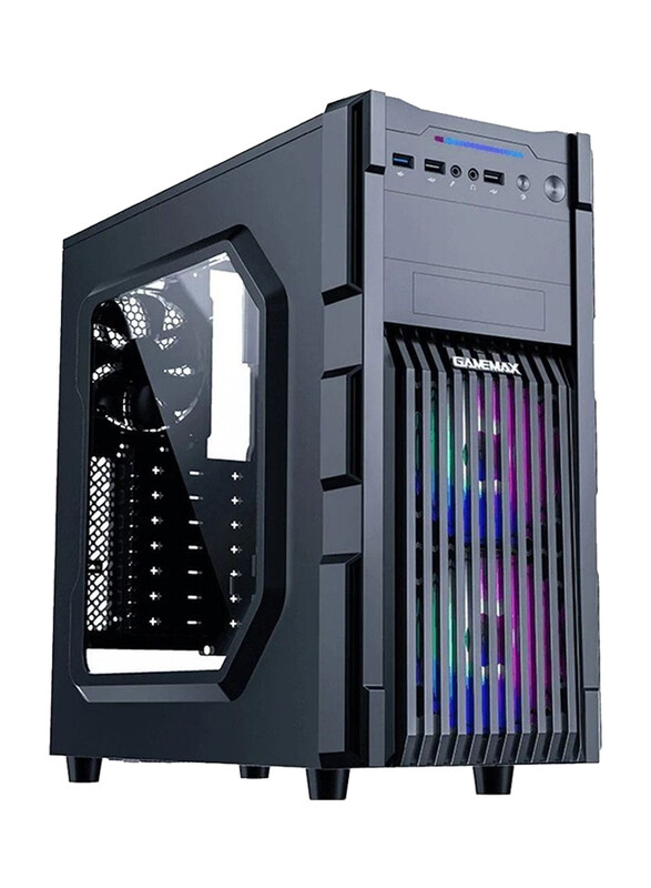 

NA Gamemax ATX Gaming Case, GM-ONE Frgb, Black