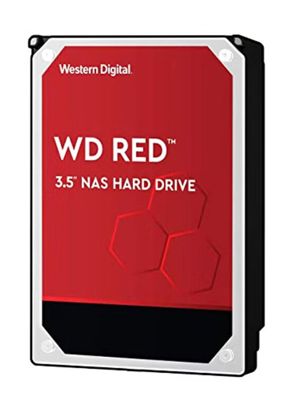 

Western Digital 4TB HDD 3.5-Inch Sata NAS Hard Disk Drive, WD40EFRX, Silver/Red