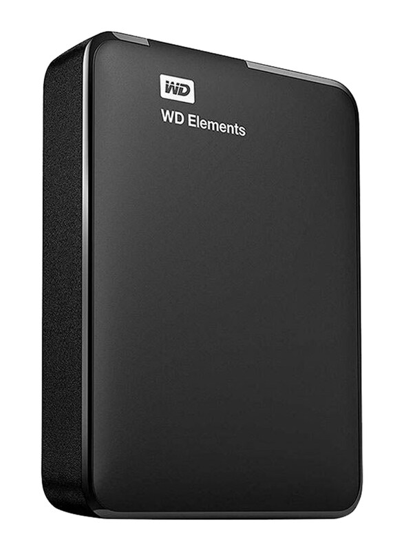 Wd Elements 1.5TB HDD External Portable Hard Drive, USB 3.0, WDBU6Y0015BBK-EESN, Black