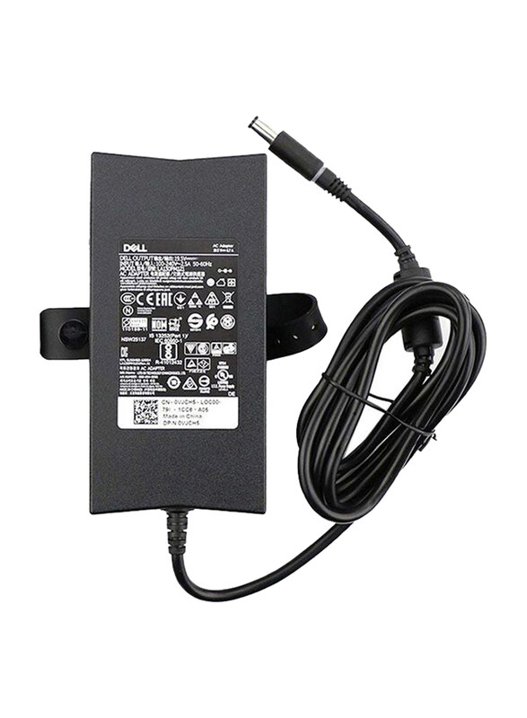 

Dell New Laptop Chargers Dell Slim Original Adapter, Black