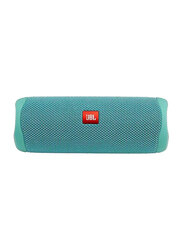 Jbl Flip 5 Portable Waterproof Speaker, JBLFLIP5TEAL, Teal