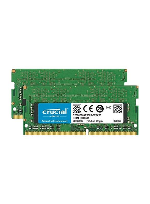 

Crucial RAM Module Kit, 2 Piece, Multicolour