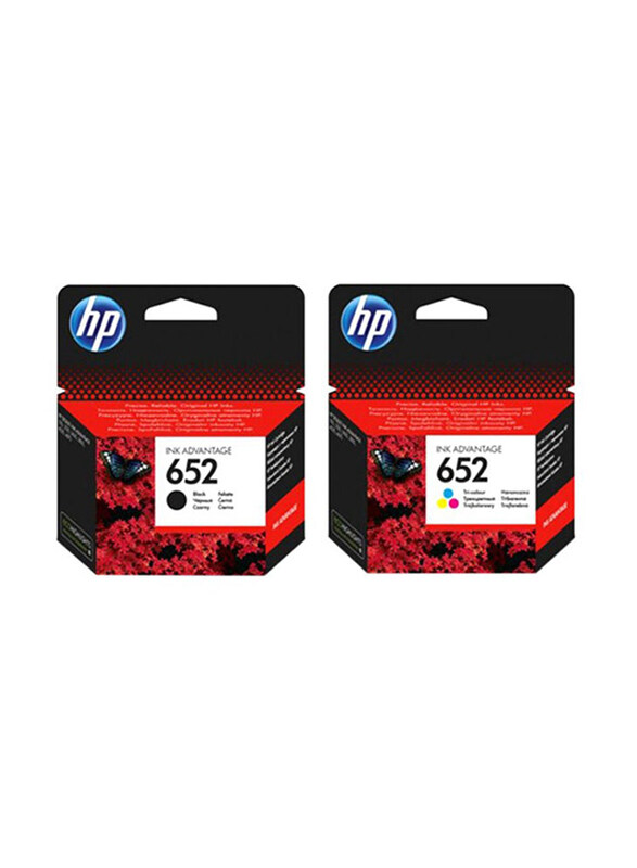 

HP 652 Multicolour Original Ink Cartridge Set, 2 Pieces