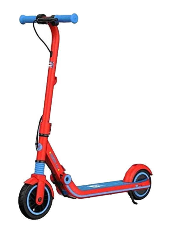 

Ninebot Segway ZING E8 Kick Scooter Super Wings Edition with 3 Safety Braking System, Aerospace-Grade Aluminum Alloy Body, Red