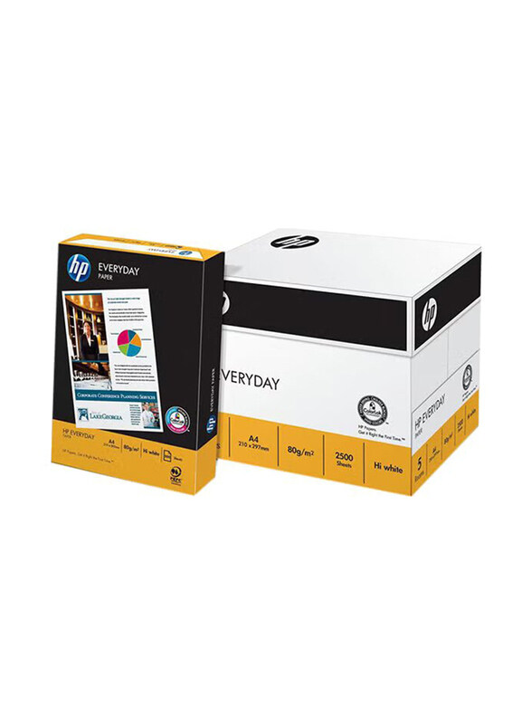 

HP A4 Everyday Printing Paper, HPA4, White