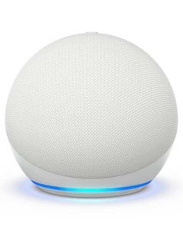 

Echo Spot Echo Dot 5th Genenration smart bluetooth speaker with vibrant sound and Alexa Use your voice to control smart home devices White