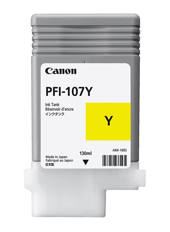 

Canon PFI107 Yellow High Yield Ink Cartridge