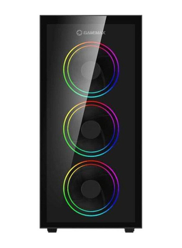 

NA Gamemax Draco XD ARGB Mid-Tower Gaming PC Case, Black