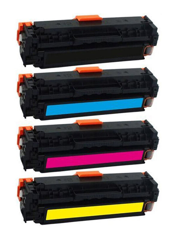 

Generic Black and Tri-Colour Laser Toner Cartridge Set, 4 Pieces