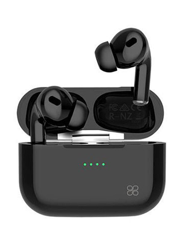 

Promate High Definition Intelitouch True Wireless In-Ear Noise Cancelling Earphone, Black