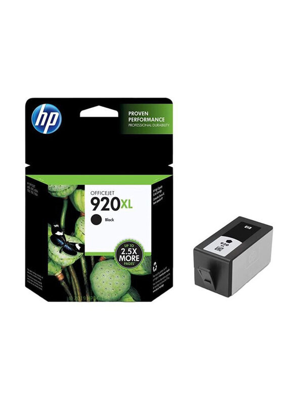 

HP 920XL Black Officejet Original Ink Cartridge