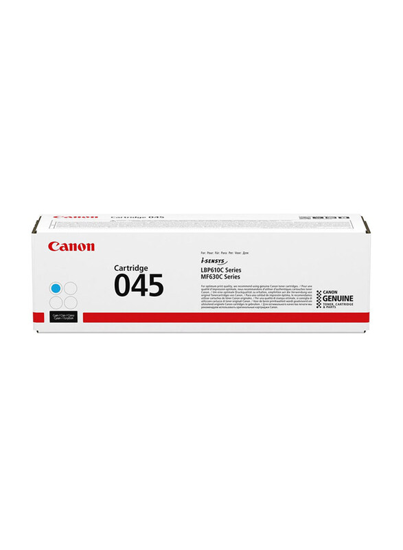 

Canon 045 Cyan Ink Toner Standard Cartridge