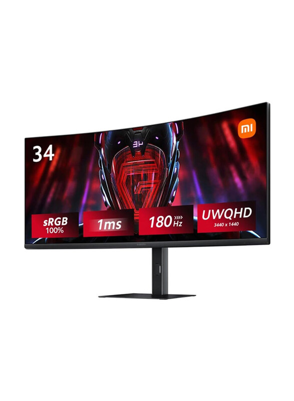 

Xiaomi 34-Inch WQHD Curved Gaming Monitor, G34WQi, Black