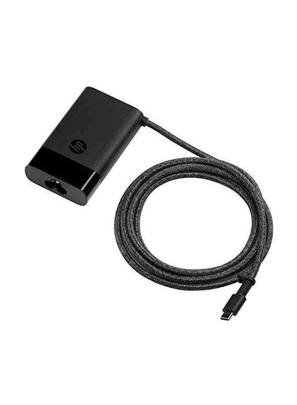 

Universal HP USB-C Slim Travel Power Adapter, Black