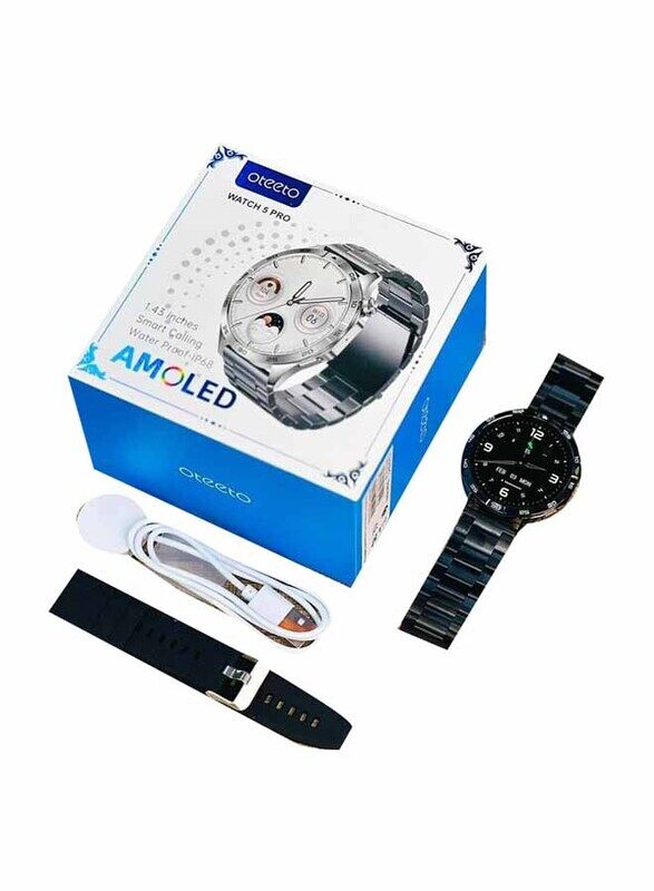 

Oteeto Watch 5 Pro Smartwatch, Black