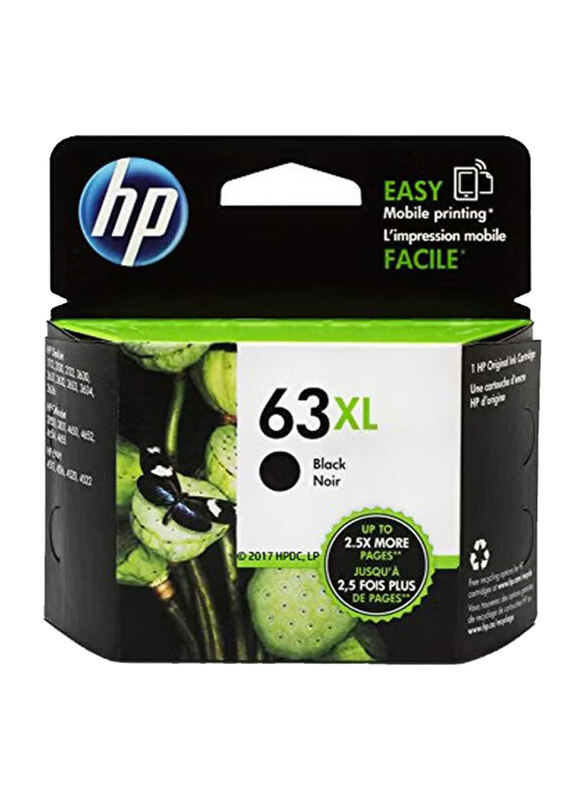 

HP 63XL Black Ink Cartridge